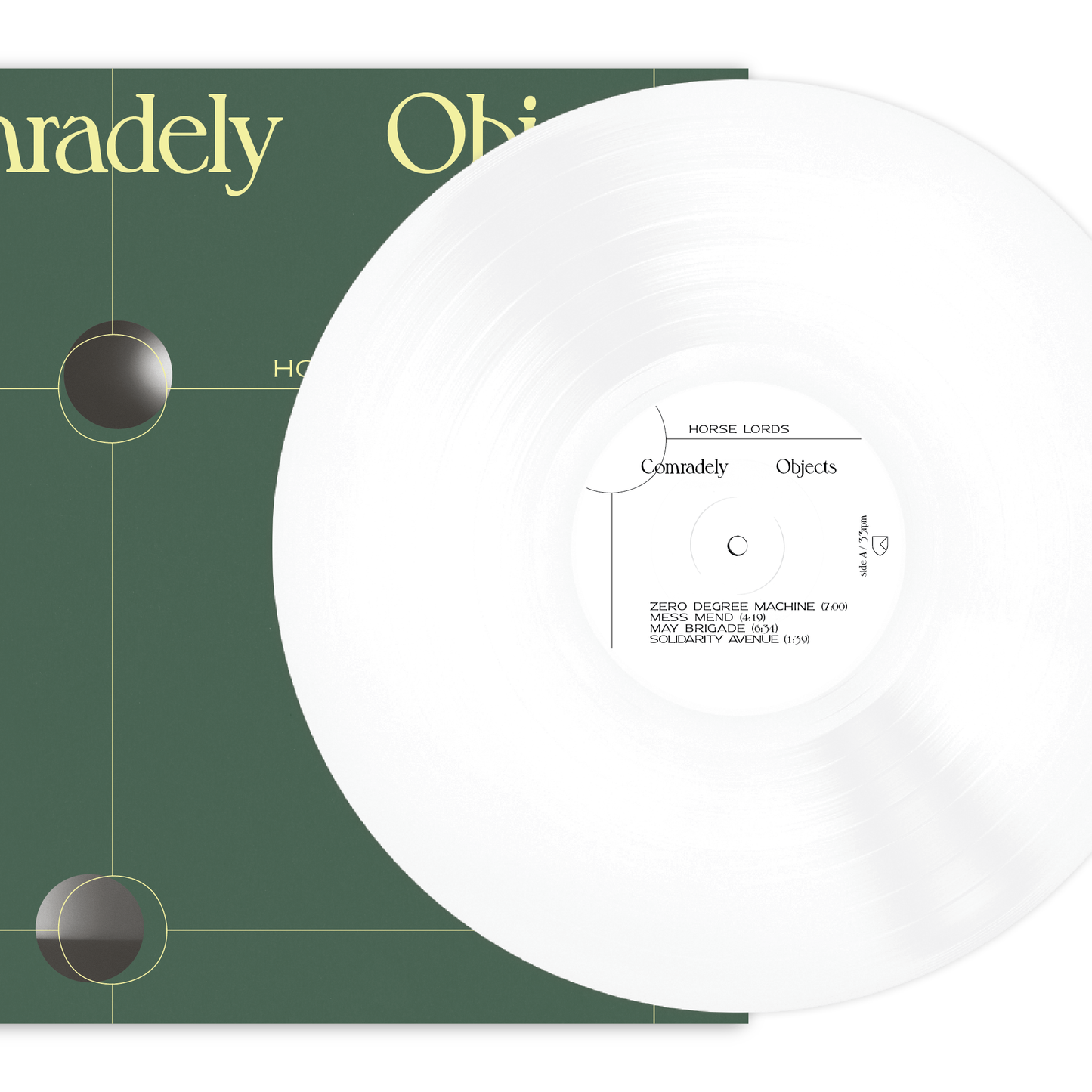 Horse Lords - Comradely Objects [White LP]