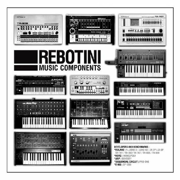 Arnaud Rebotini - Music Components [White Double Vinyl]