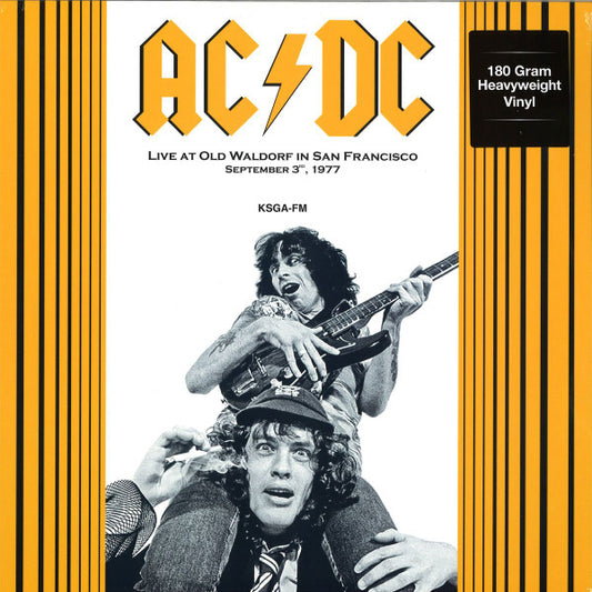 AC/DC - Live At Old Waldorf In San Francisco September 3 1977 (Red Vinyl)