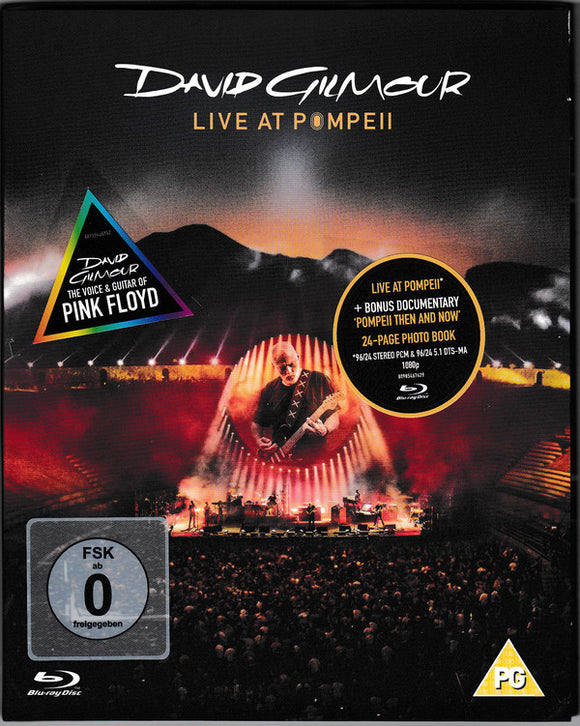 DAVID GILMOUR - Live At Pompeii [Blu Ray]