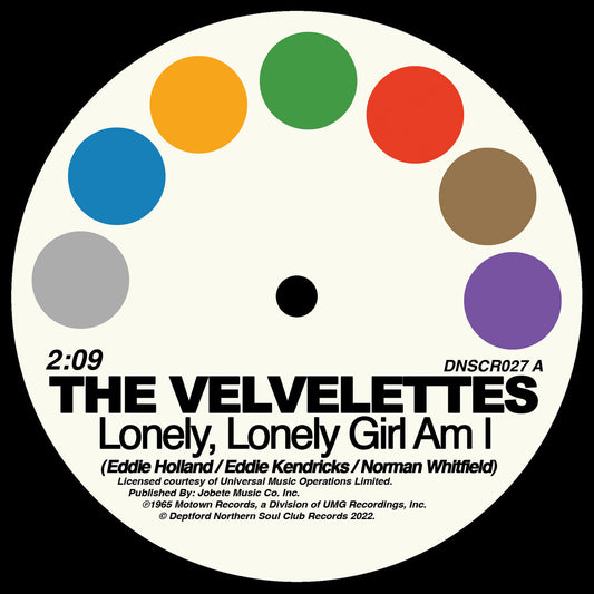 The Velvettes & Gladys Knight & The Pips - Lonely, Lonely Girl Am I/No One Could Love You More