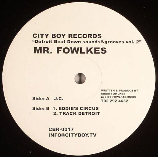 Mr. Fowlkes ‎– Detroit Beat Down Sounds&Grooves Vol. 2