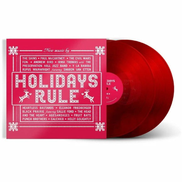 Various Artists - Holidays Rule [2LP Red Transulcent vinyl]