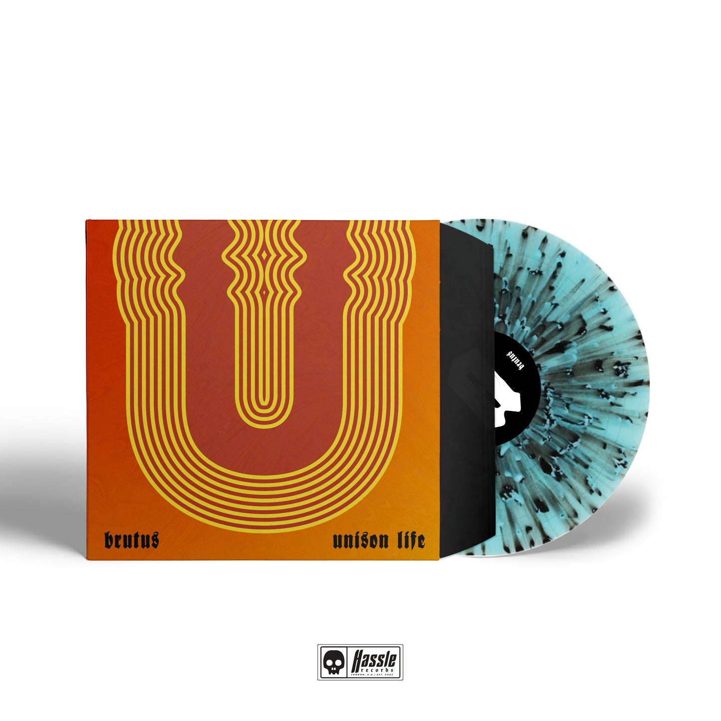 Brutus - Unison Life [Turquoise w/ Black & Light Blue Splatter Vinyl]