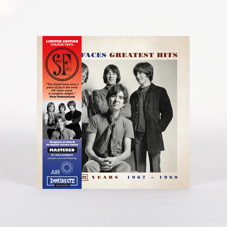 Small Faces - Greatest Hits-The Immediate Years 1967-1969 [Trans red vinyl]