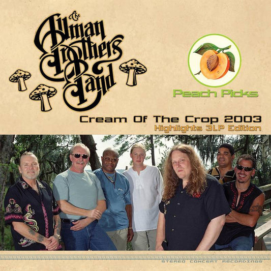 ALLMAN BROTHERS BAND - CREAM OF THE CROP 2003 [3LP Coloured] (RSD 2022)