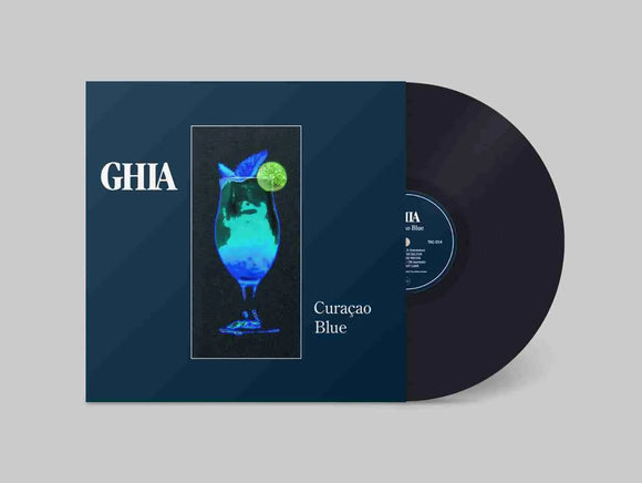 Ghia - Curaçao Blue (LP,350 gsm sleeve,Inlay,Sticker)