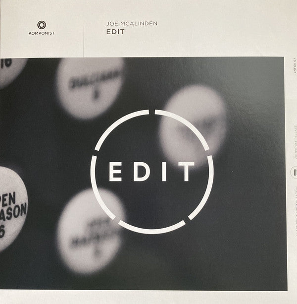 JOE MCALINDEN - EDIT