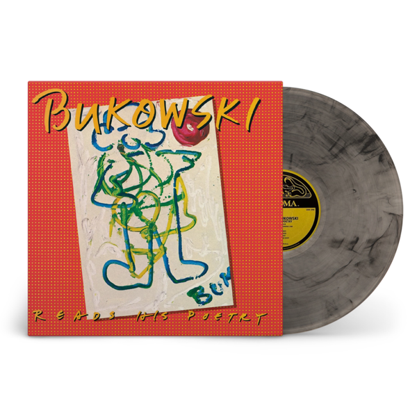 Charles Bukowski - Reads His Poetry (Clear with Black Swirl "Ashtray" Vinyl)