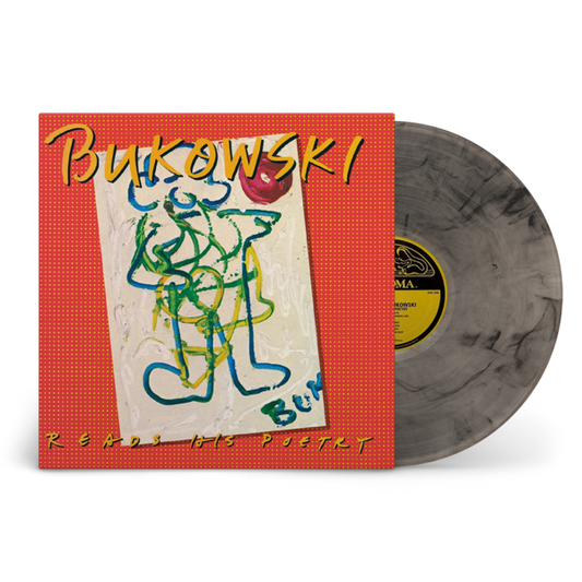 Charles Bukowski - Reads His Poetry (Clear with Black Swirl "Ashtray" Vinyl)