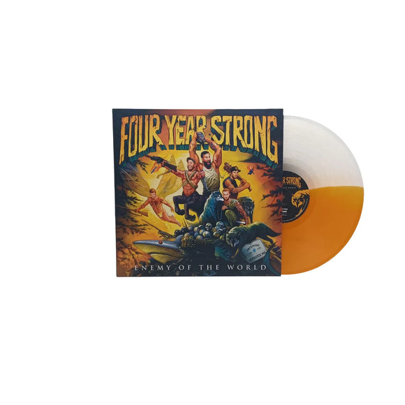 FOUR YEAR STRONG - ENEMY OF THE WORLD [Orange/Clear LP]