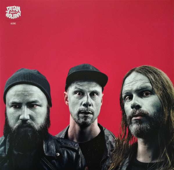 SATAN TAKES A HOLIDAY - ALIENS (TRANSPARENT RED VINYL)