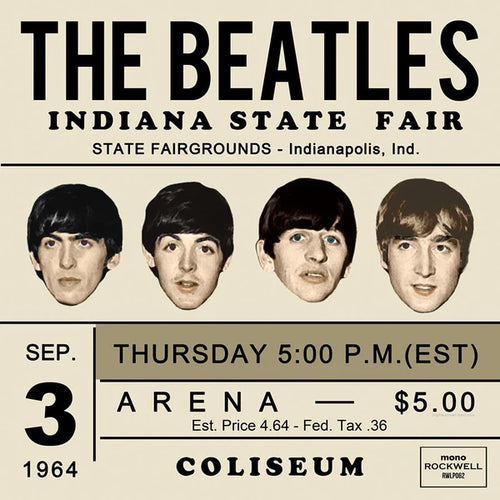 THE BEATLES - Indiana State Fair [Red Vinyl]