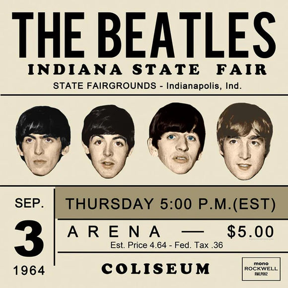 THE BEATLES - Indiana State Fair [Red Vinyl]