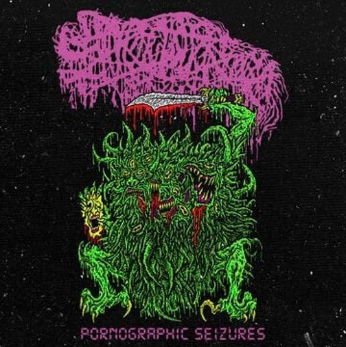 Sanguisugabogg - Pornographic Seizures - EP (Re-issue 2021) Black LP & Poster (UK version)