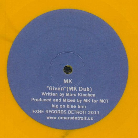MK / Omar-S ‎– Given (MK Dub) / Sarah