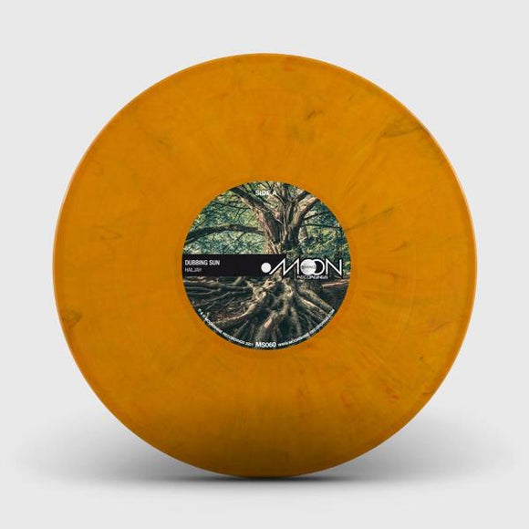 Dubbing Sun - Hail Jah / Evilman [orange marbled vinyl / label sleeve]