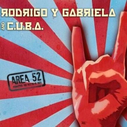 Rodrigo y Gabriela - AREA 52 [Sky-blue and red splattered vinyl]