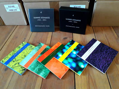 Iannis Xenakis - Electroacoustic Works [5CD]
