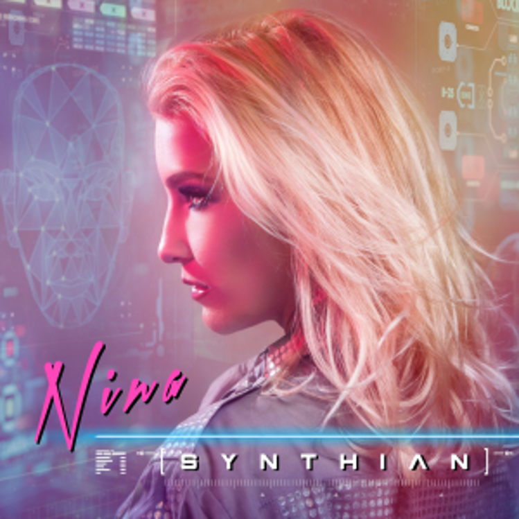 NINA feat. LAU - Synthian [Frosted Clear with Magenta Neon Vinyl]