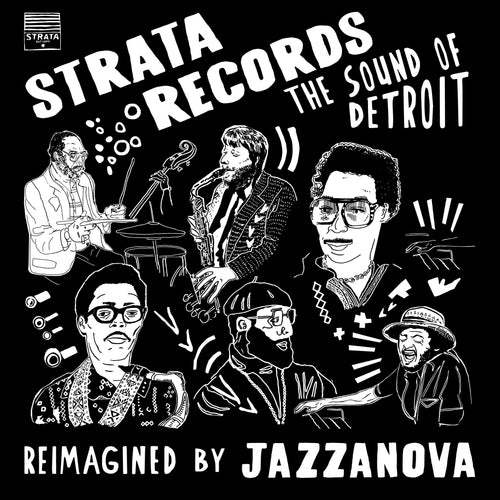 Jazzanova - Strata Records - The Sound of Detroit - Reimagined By Jazzanova [JAZZANOVA - STRATA RECORDS - THE SOUND OF DETROIT - REIMAGINED BY JAZZANOVA [2 X 12" VINYL]