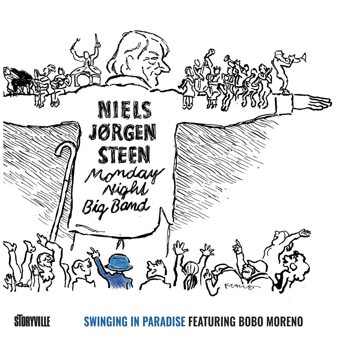 Niels Joren Steen & Monday Night Big Band feat. Bobo Moreno - Swinging in Paradise