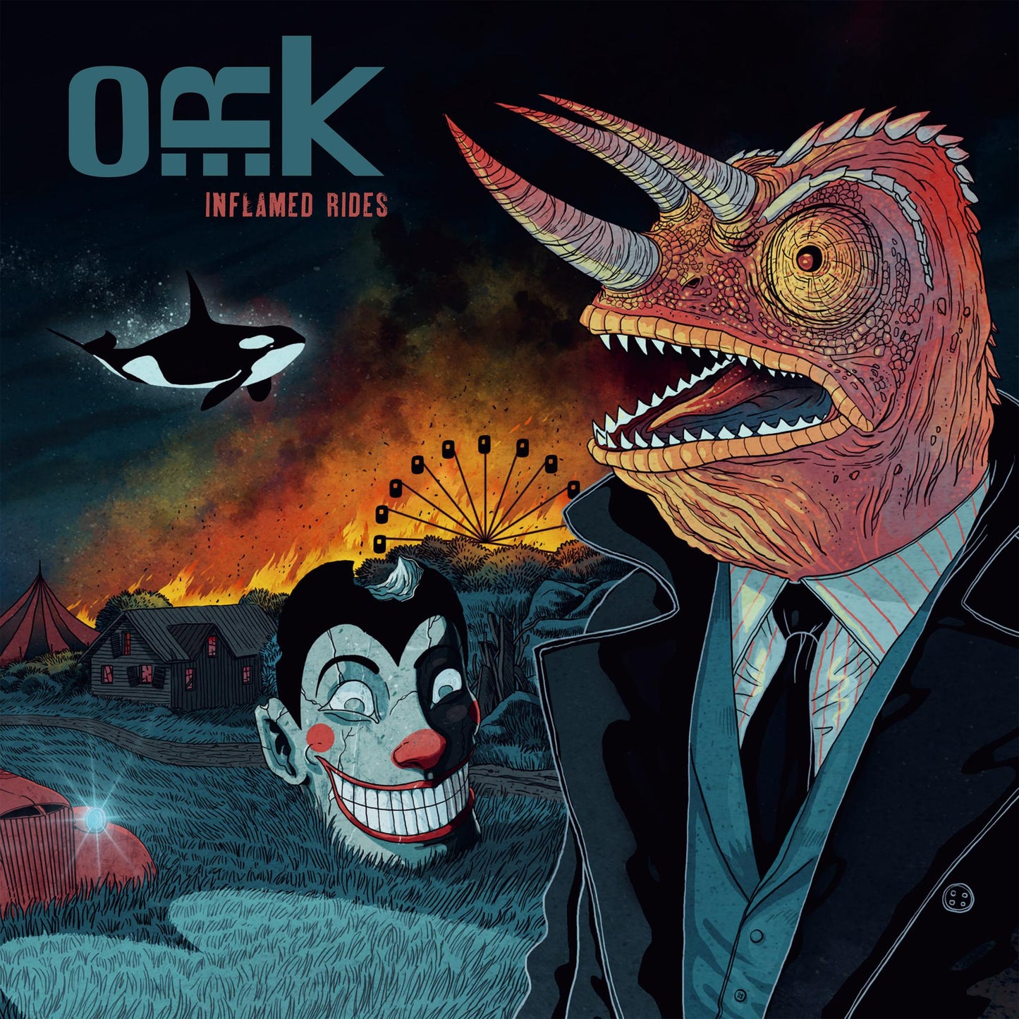 O.R.K. - Inflamed Rides [CD]