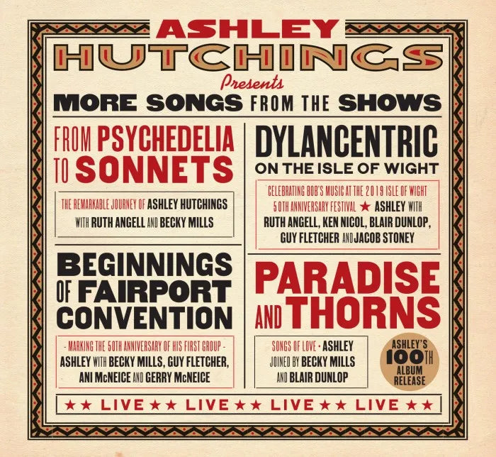 Ashley Hutchings - More Songs From The Shows [CD]