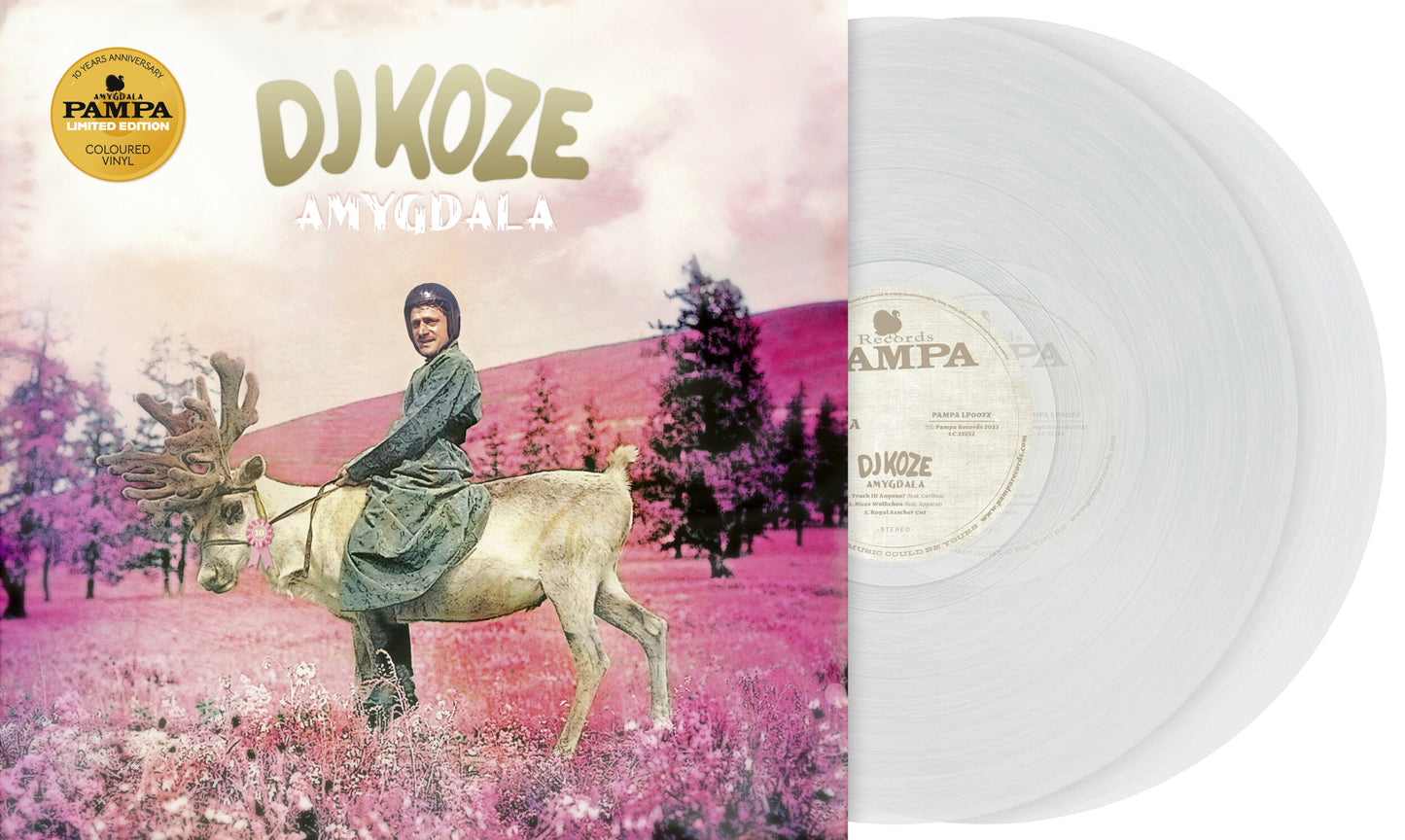 DJ Koze - Amygdala [Ltd Clear 10th Anniversary Ed 2LP+7inch]