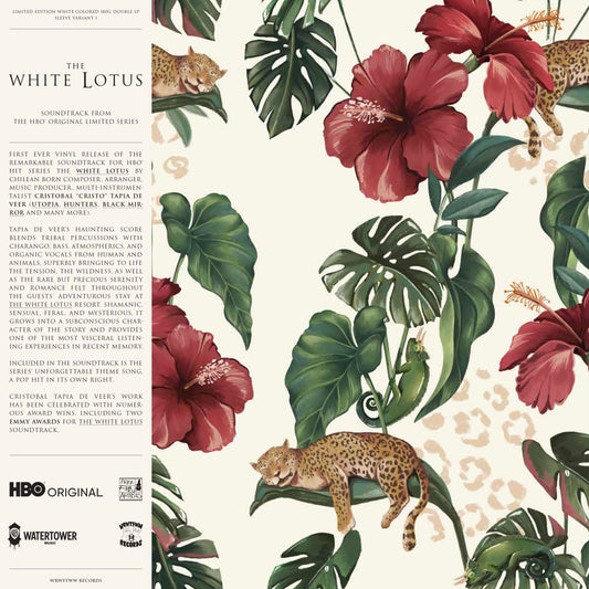 Cristobal Tapia De Veer - The White Lotus (Soundtrack from the HBO® Orig Ltd) 180g White Colored Vinyl,GF, ARTWORK VARIANT 1