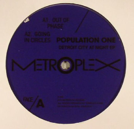 Population One - Detroit City at Night