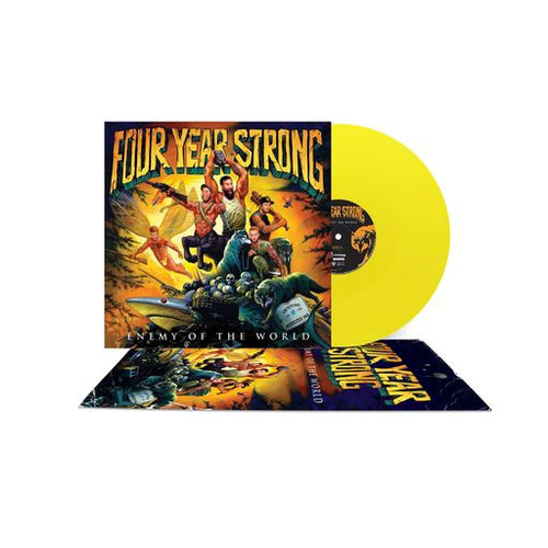 Four Year Strong - Enemy Of The World [Yellow LP + Poster]