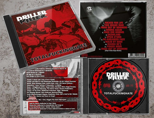 DRILLER KILLER - TOTAL FUCKING HATE [CD]