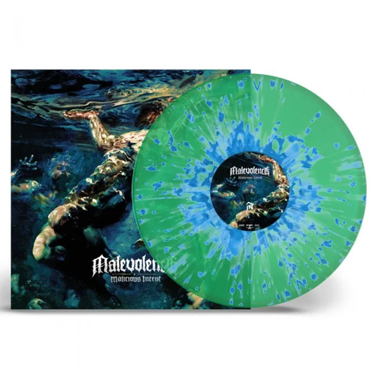 Malevolence - Malicious Intent (green+sky blue splatter vinyl in gatefold)