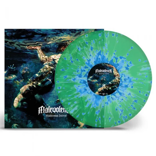 Malevolence - Malicious Intent (green+sky blue splatter vinyl in gatefold)