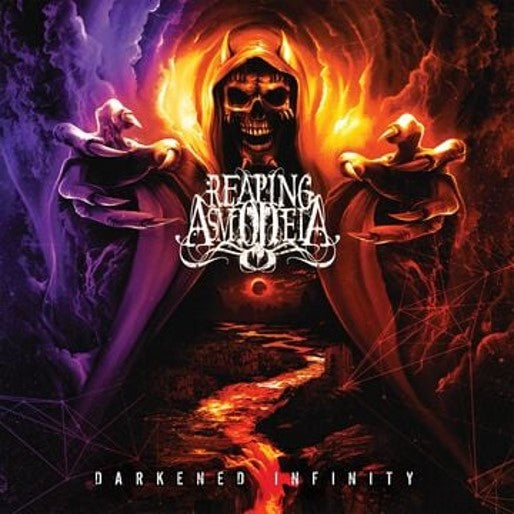 Reaping Asmodeia - Darkened Infinity [Orange w/ White Swirl Vinyl]