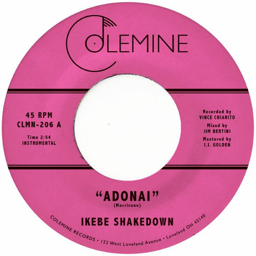 Ikebe Shakedown – Adonai [Transparent Blue Vinyl]