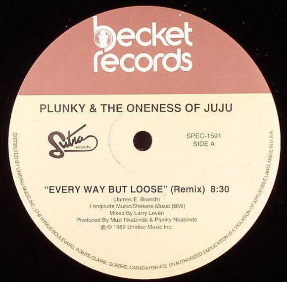 Plunky & Oneness Of Juju – Every Way But Loose (Remix)