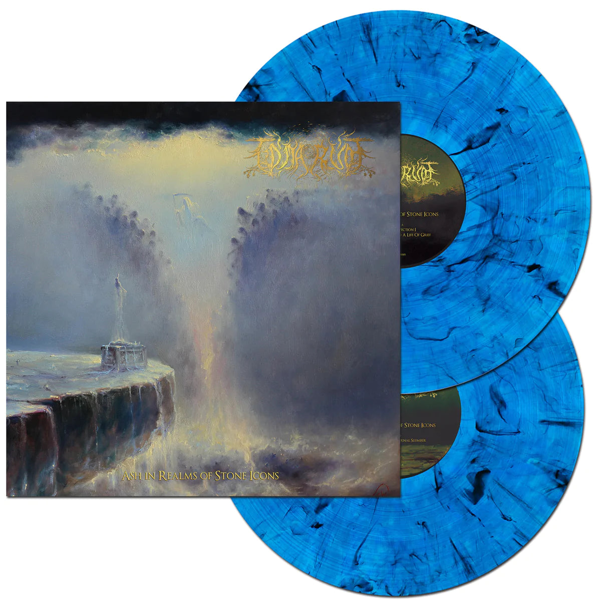 Tómarúm - Ash in Realms of Stone Icons [Blue Smoke Vinyl]