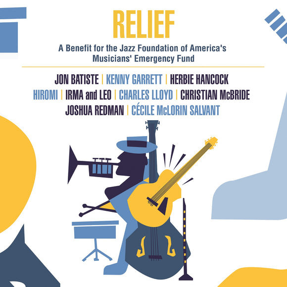 Various Artists - Relief - A Benefit for the Jazz Foundation of America's Musicians' Emergency Fund [2LP]