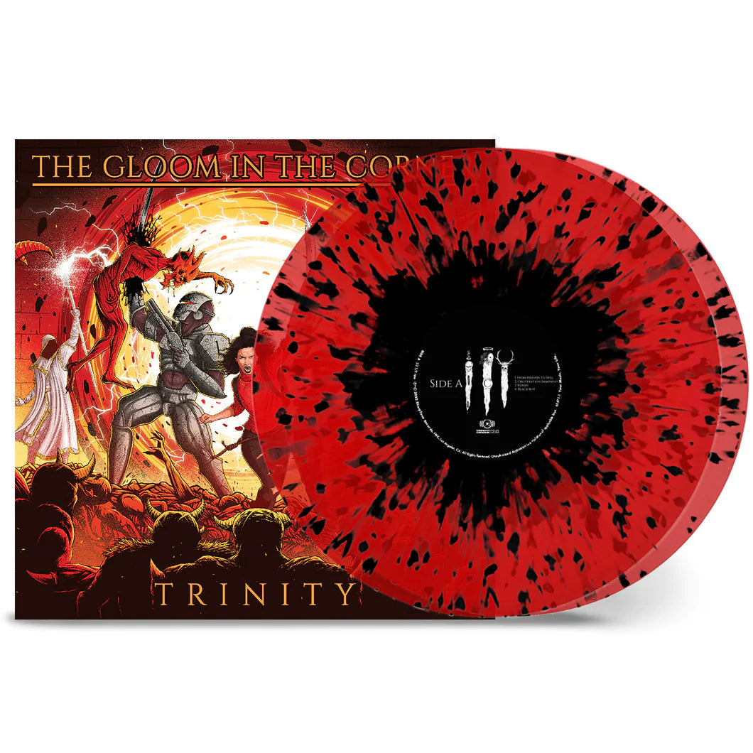 The Gloom In The Corner - Trinity (Transparent Red/ Black Splatter Double Vinyl)