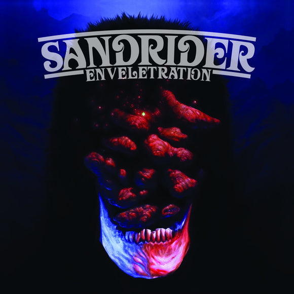 Sandrider - Enveletration [White & Blue Hand-poured color vinyl]