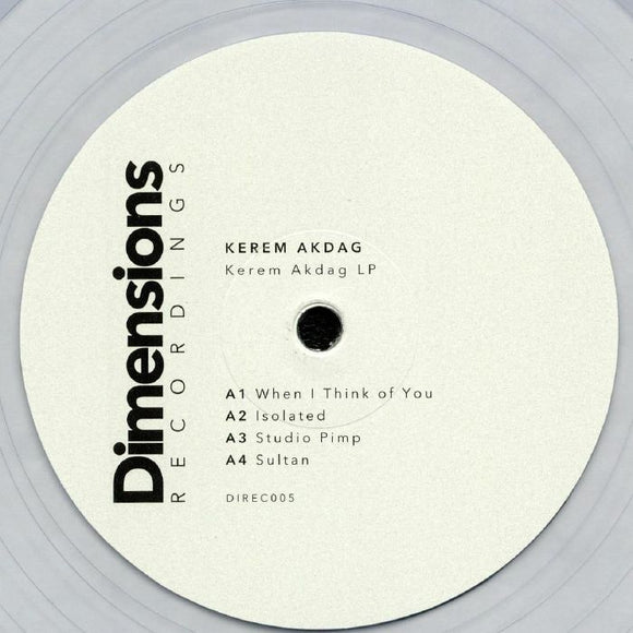 KEREM AKDAG - KEREM AKDAG LP (Clear Vinyl)