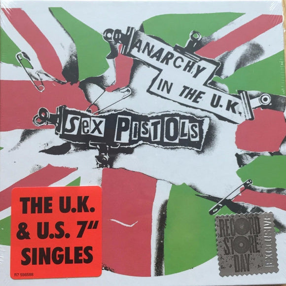 Sex Pistols - Anarchy in the UK - UK & US Singles (5x7in)