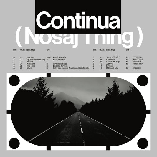 Nosaj Thing - Continua [Crystal clear coloured vinyl]