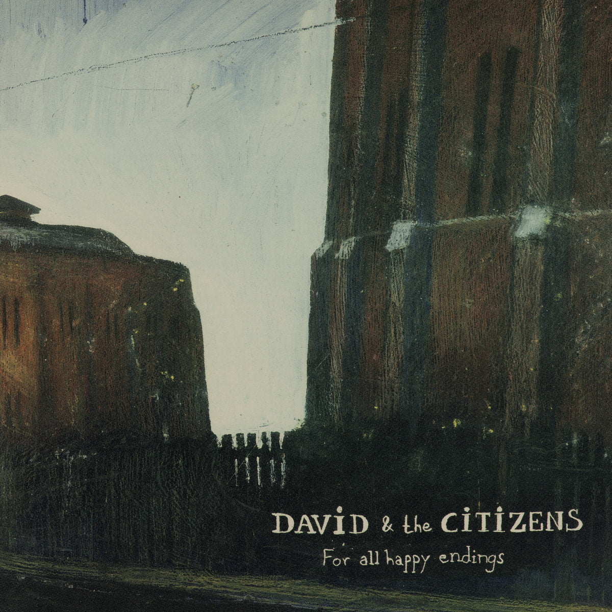David & the Citizens - For All Happy Endings [Orange Vinyl]