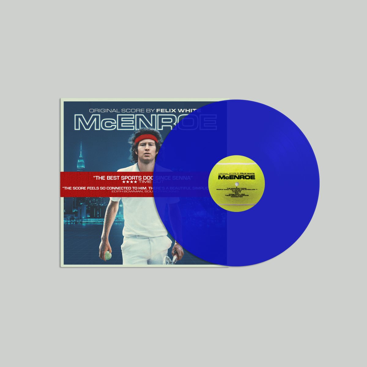 Felix White - McEnroe OST [Dark Blue with red Bellyband]