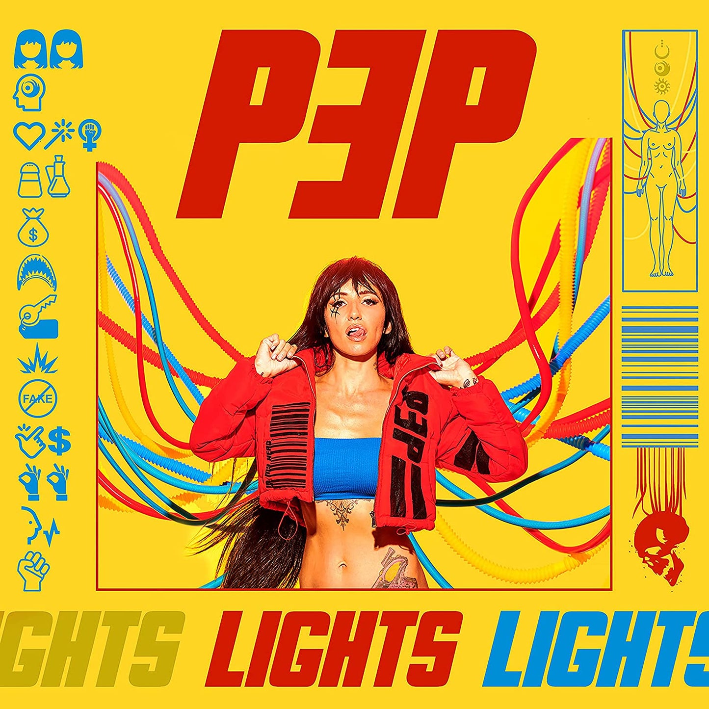 Lights - PEP [140g 12" Yellow vinyl]