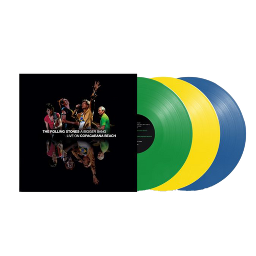The Rolling Stones - A BIGGER BANG’  LIVE ON COPACABANA BEACH [3LP Coloured Limited Ed] (ONE PER PERSON)