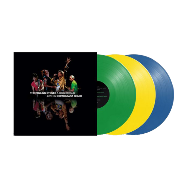 The Rolling Stones - A BIGGER BANG’  LIVE ON COPACABANA BEACH [3LP Coloured Limited Ed] (ONE PER PERSON)